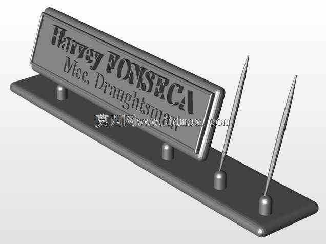 桌面铭牌HARVEY FONSECA