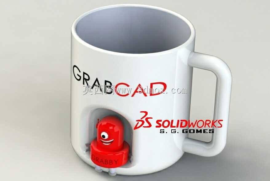 Caneca Grabby-Sergio CAD CAM