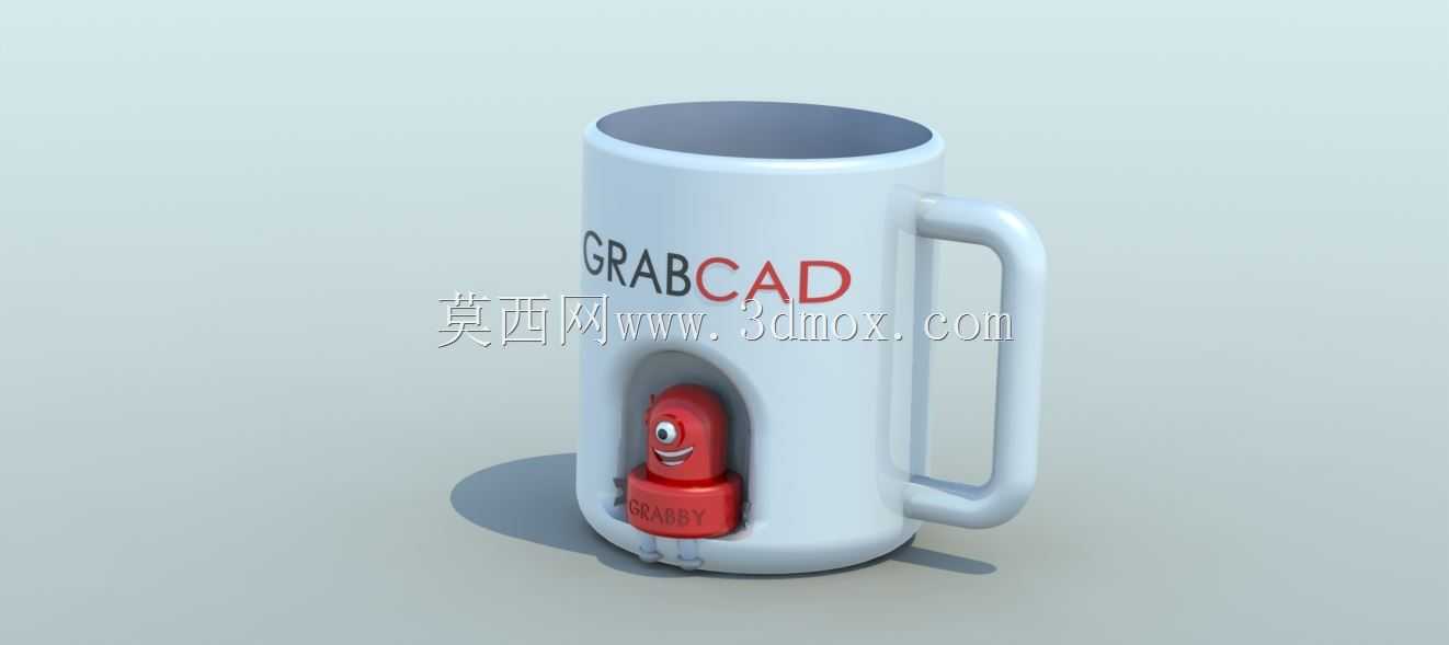 Caneca Grabby-Sergio CAD CAM