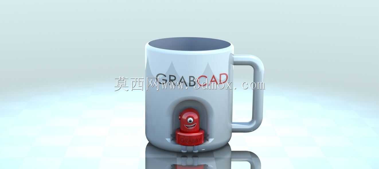 Caneca Grabby-Sergio CAD CAM