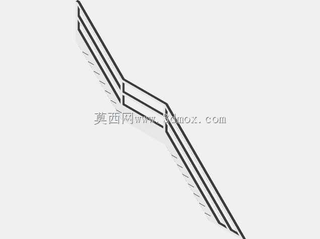 1:32槽车四车道人行桥