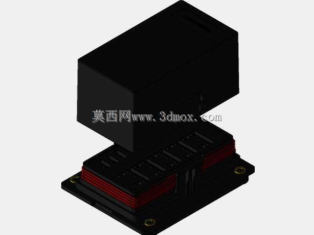巴斯曼15303-2-2-4 RTMR保险丝/继电器盒模拟