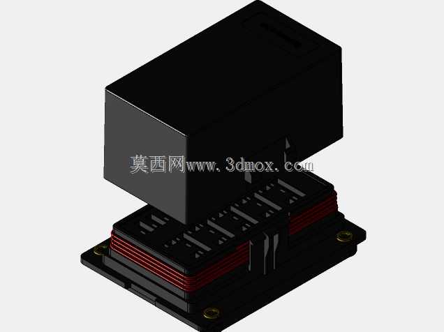 巴斯曼15303-2-2-4 RTMR保险丝/继电器盒模拟