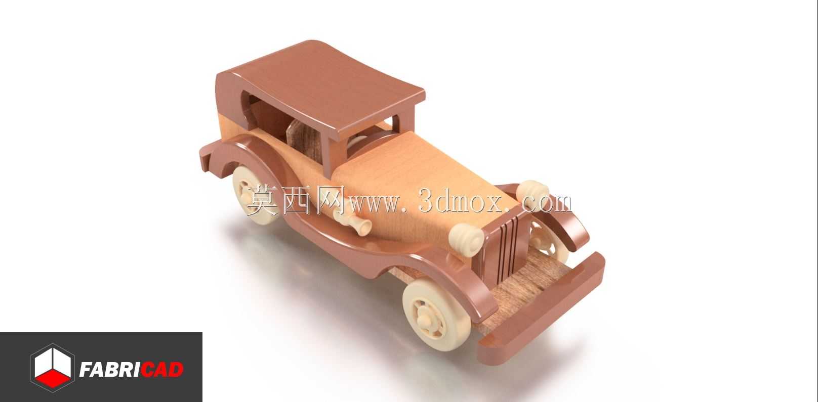 旧车木制玩具-(Juguette MADERA CARRO ANTIGUO)