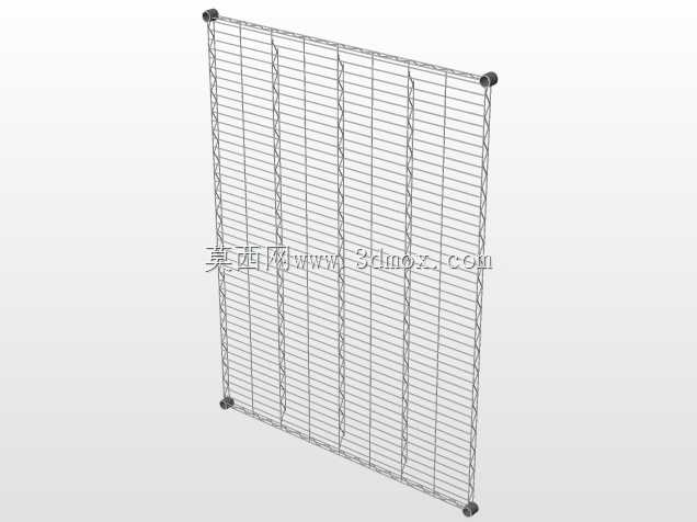 3'x 4'镀铬货架推车,带11个货架