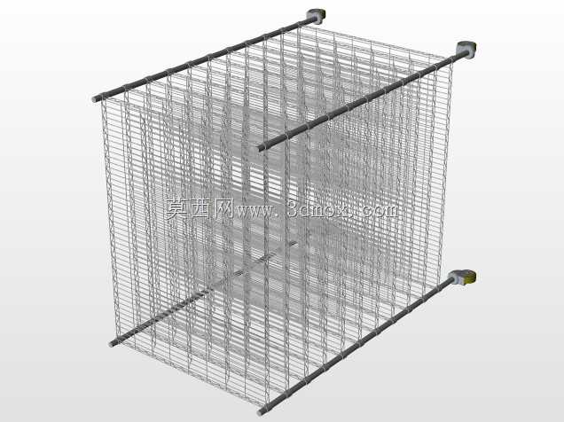 3'x 4'镀铬货架推车,带11个货架