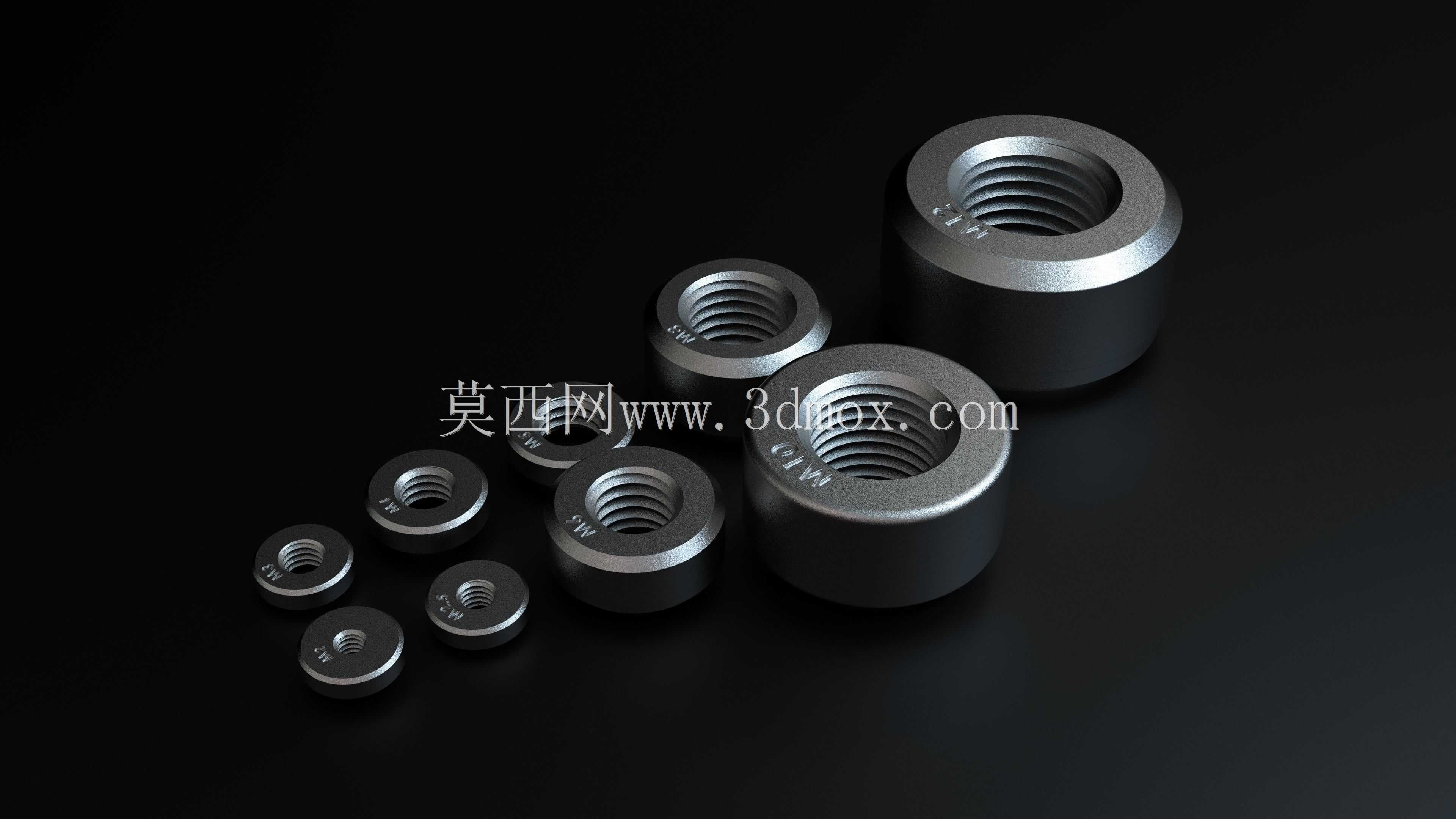 自锁紧螺母M2至M12