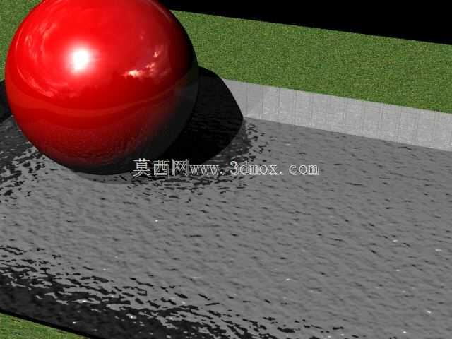 教程:Rhino渲染模块中的水材质