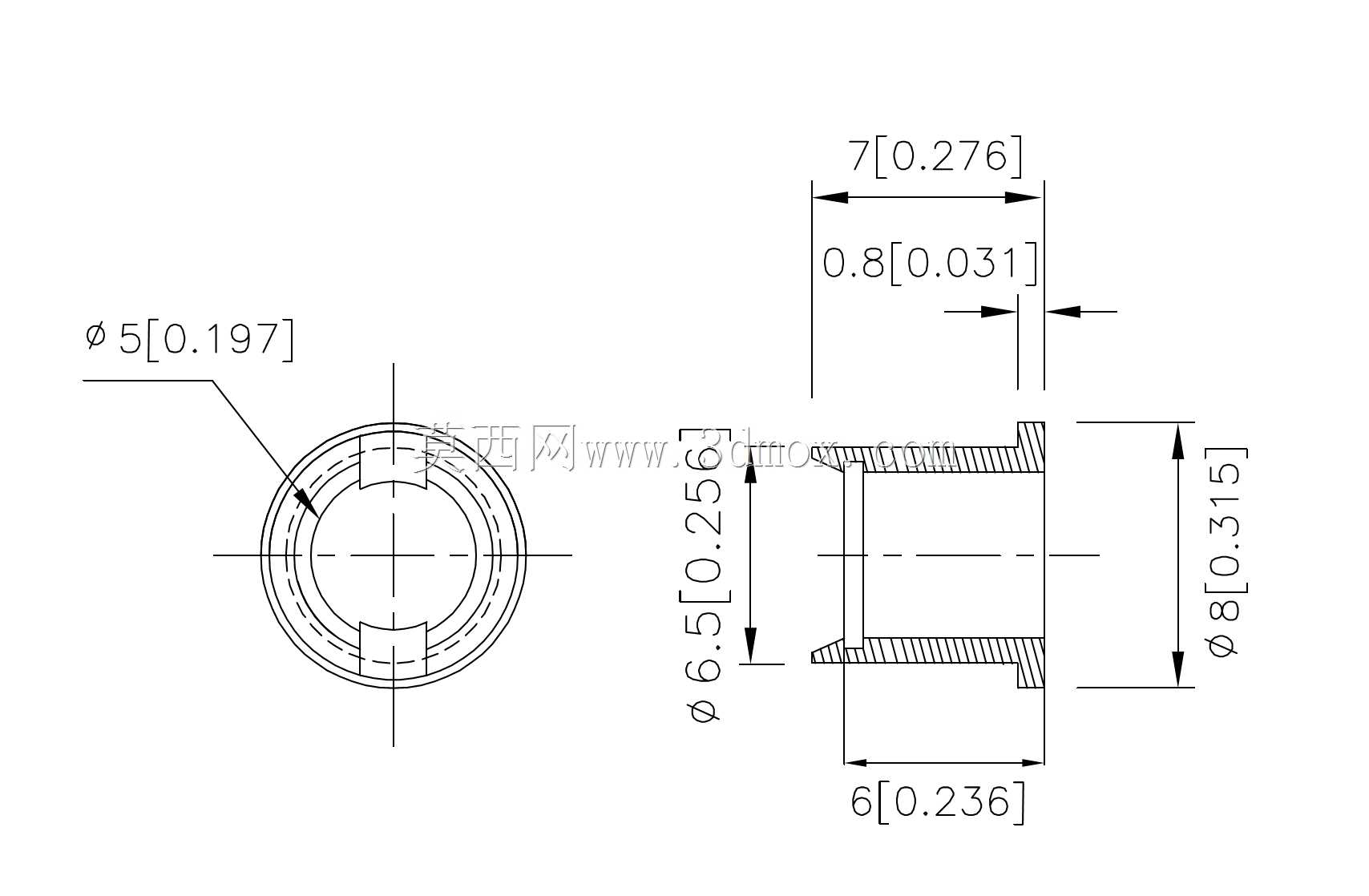 ������RTC-51 5����LED���