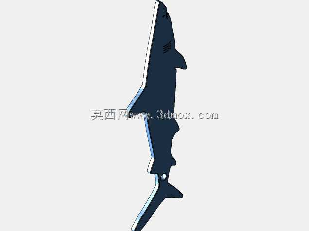 鲨鱼钥匙链