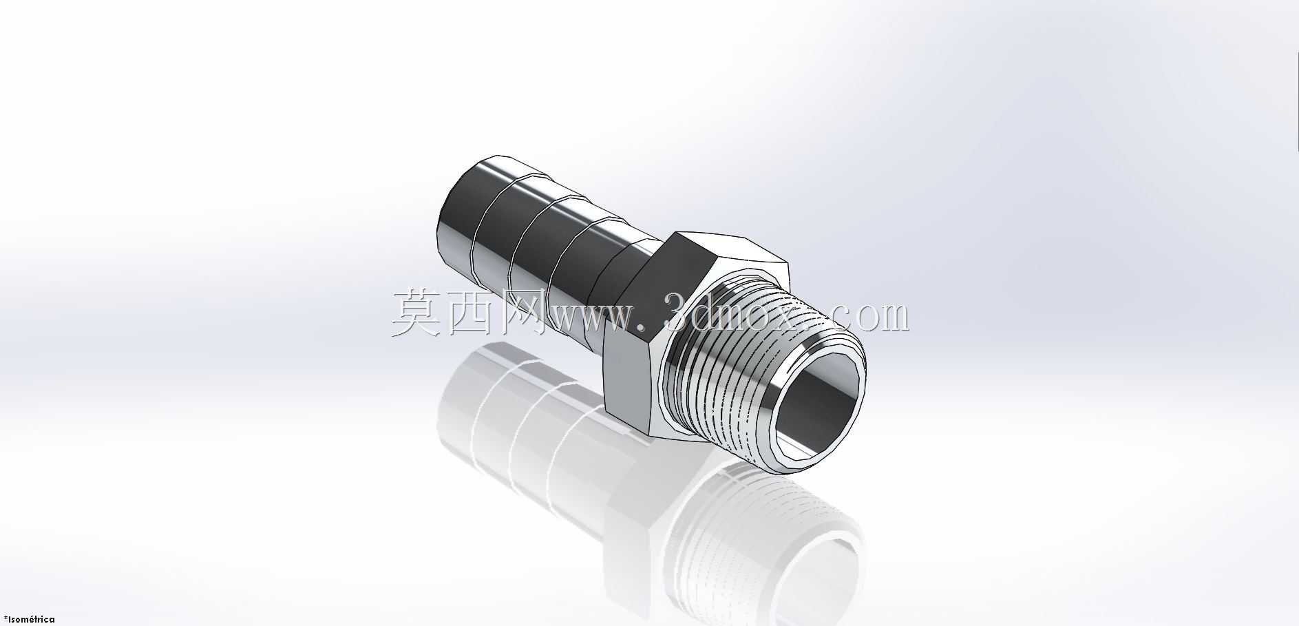 ESPIG?O PARA MANGUEIRA 3/4 \“X ROSCA 3/4 \”NPT