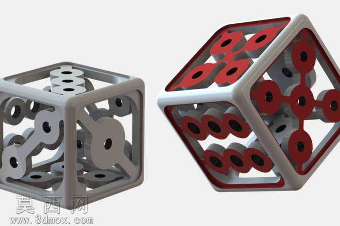 1"空心骰子的3d打印挑战(2版本)