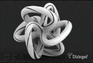 纠缠-数学艺术由@Dizingof