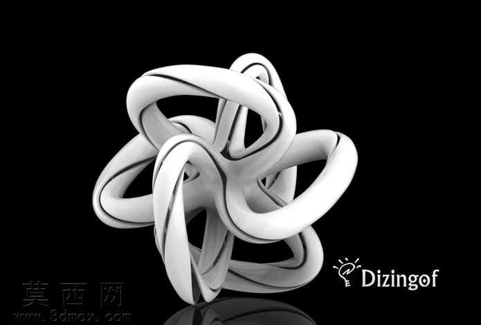 纠缠-数学艺术由@Dizingof