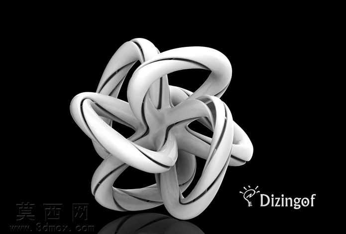 纠缠-数学艺术由@Dizingof