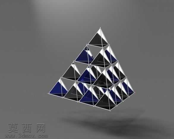 四面体的风筝