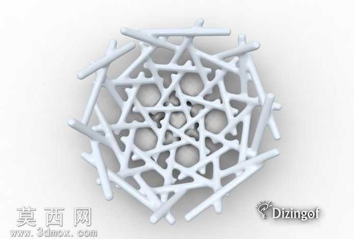 粘碗-数学艺术由@Dizingof