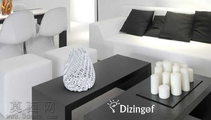 细分花瓶-数学艺术由@Dizingof