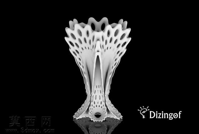 双Enneper花瓶II-数学艺术由@Dizingof