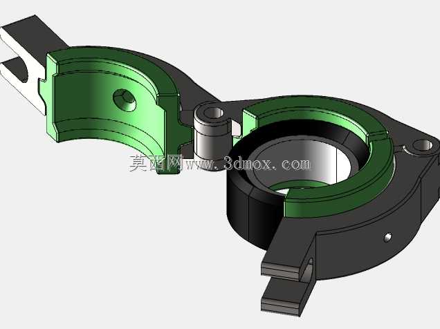 带插入件的2英寸夹具
