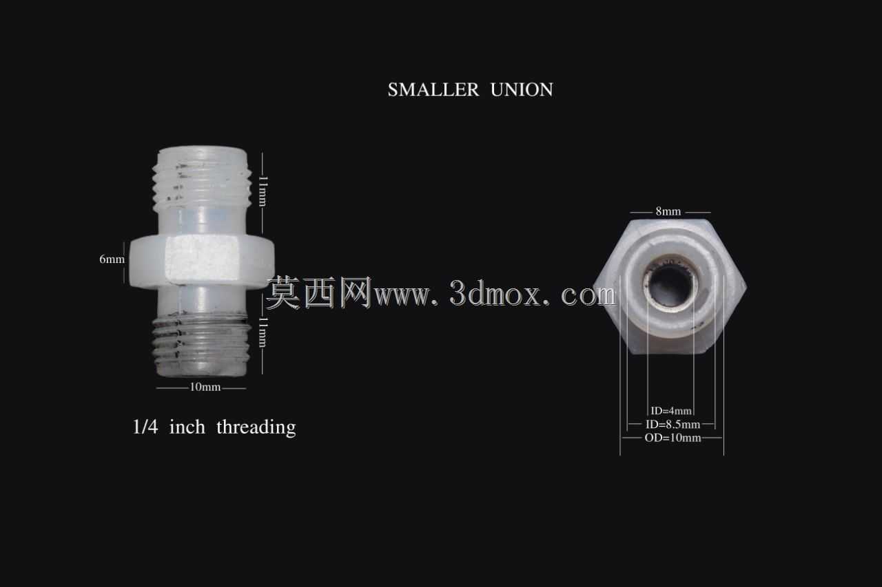 管件接头1/4英寸螺纹