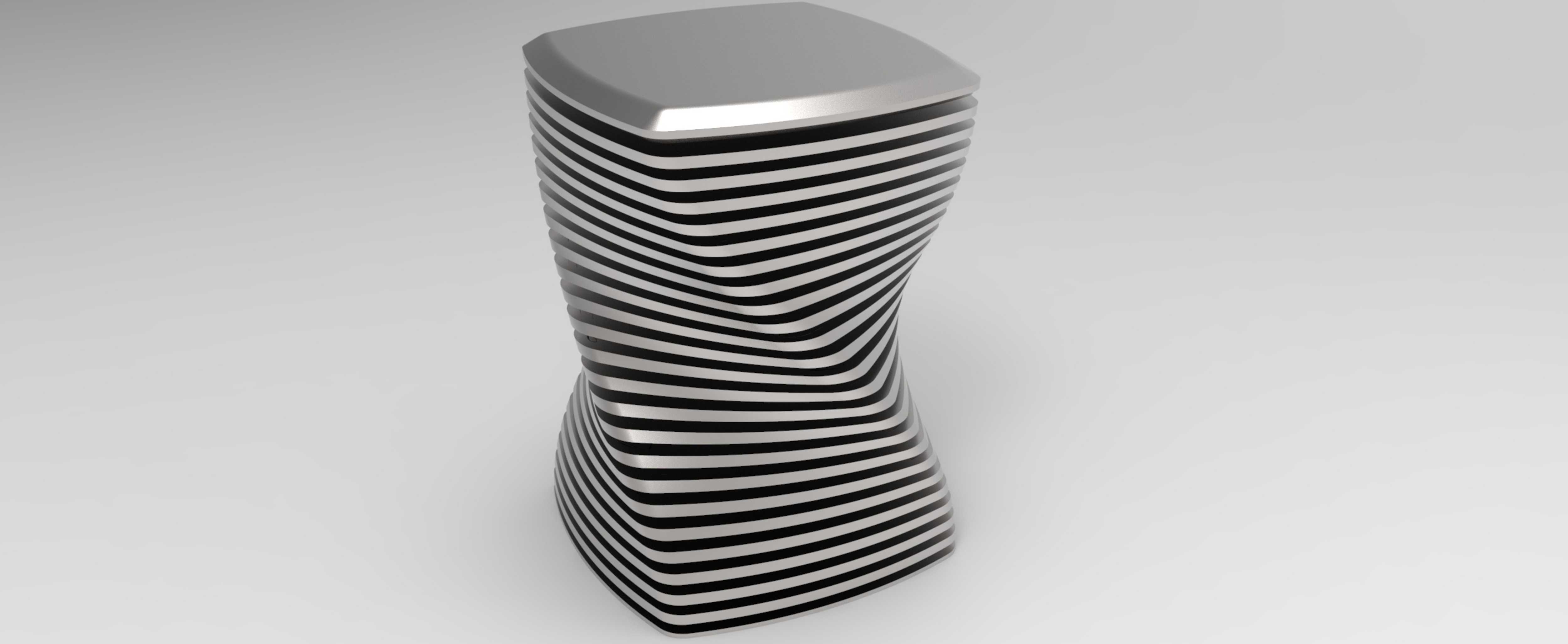 SolidWorks教程如何通过SolidWorks\u EASY\u DESIGN在SolidWorks\u中建模扭曲的小表格。