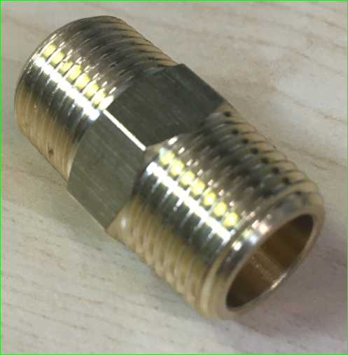 3/8“MNPT黄铜配件