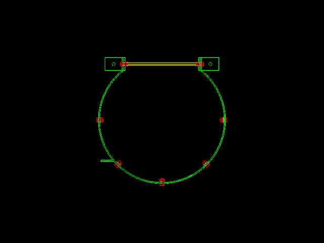Escada marinheiro 3D em AutoCAD