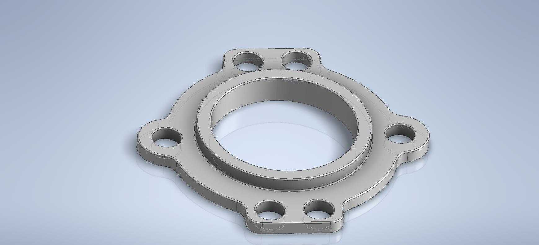 ��ά����άCADʵ���Զ�����Ʒ���/practica de brida personalizada Autodesk Inventor