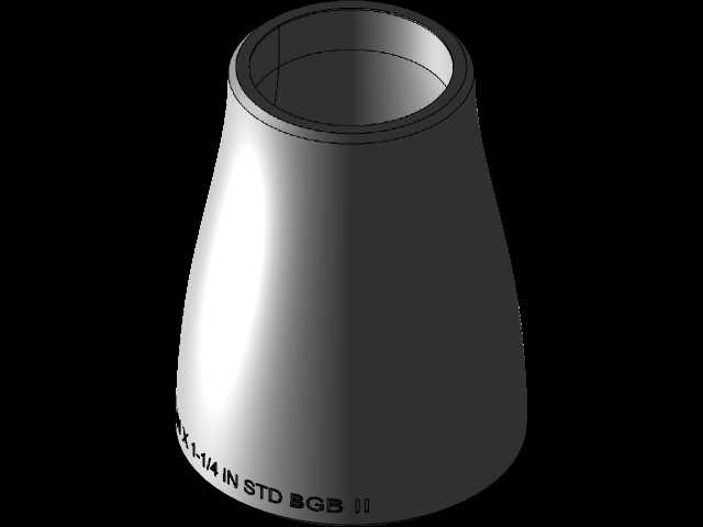 ASME B 16.9对接焊接同心异径管