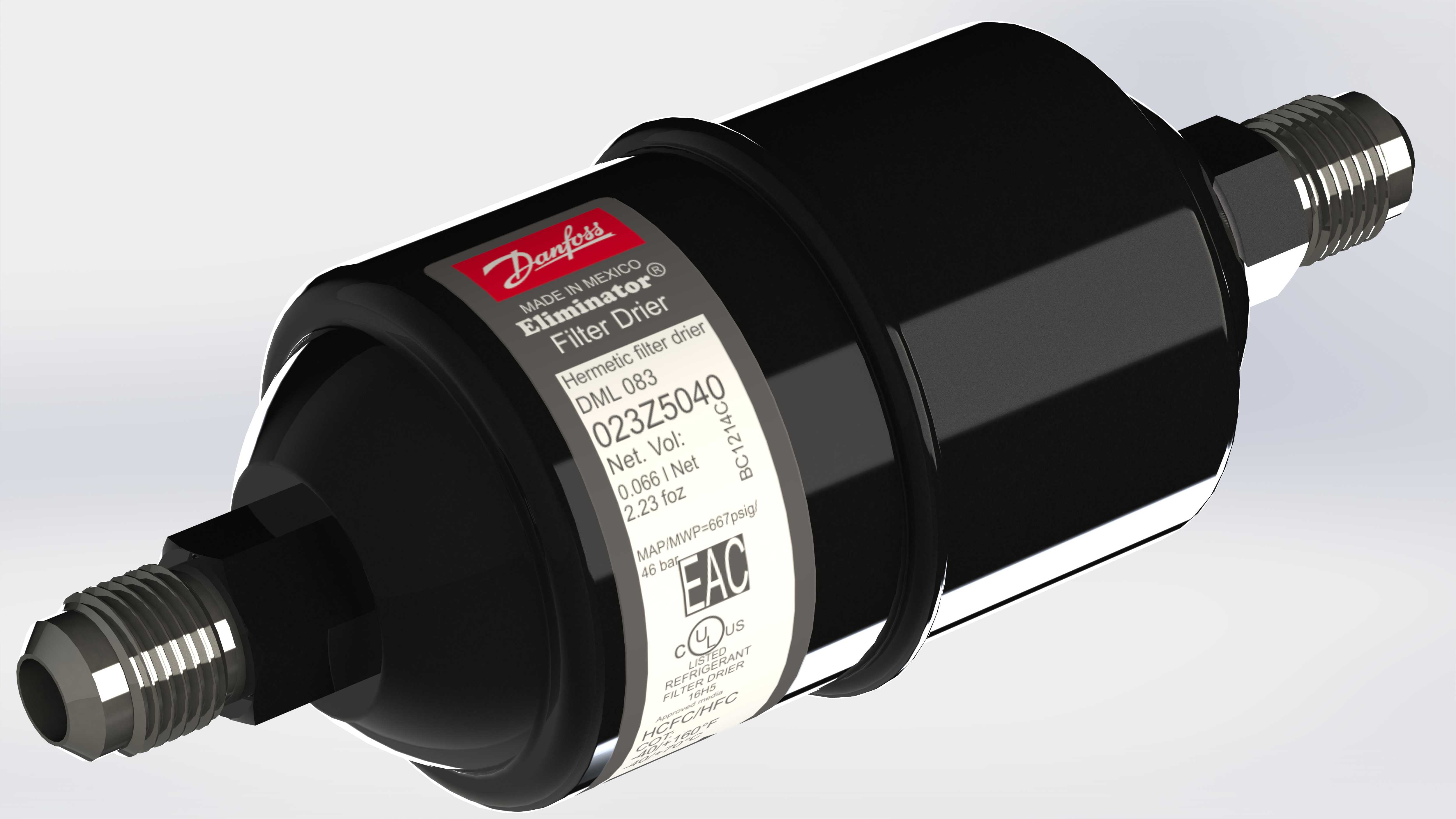 Filtro Danfoss DML083 3/8 \��