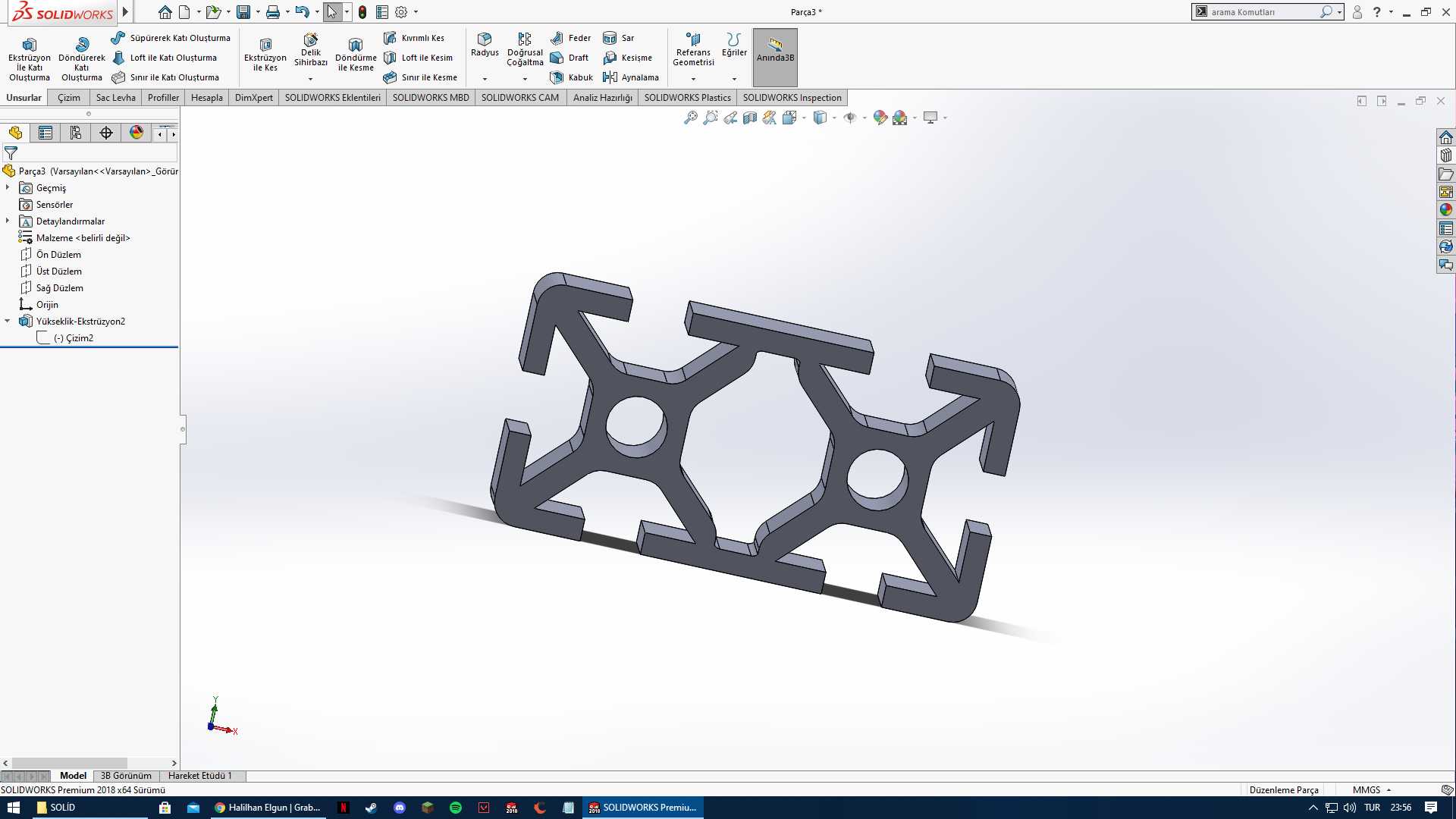 solidworks 40x20 sigma profil