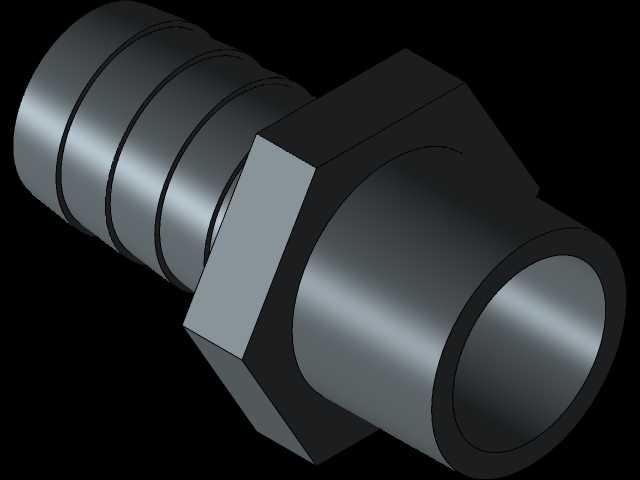 CONECTOR ESCAMADO 1in PVC