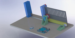 Portail coulissant自动可编程Arduino Mblock