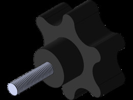 Bakalit Kelebek Civatal?Tip-M8x60