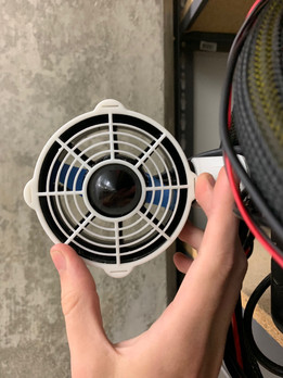 T100和T200的3D打印蓝色机器人电机护罩