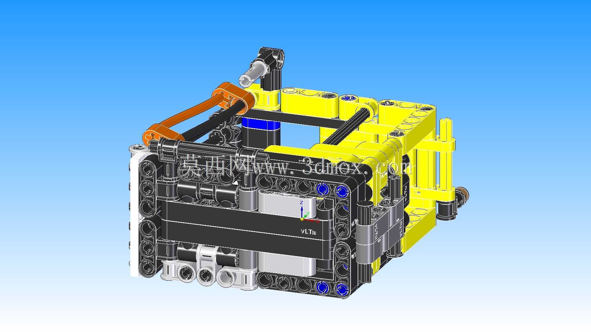 vLTm 42053-1乐高技术-65件1166组件