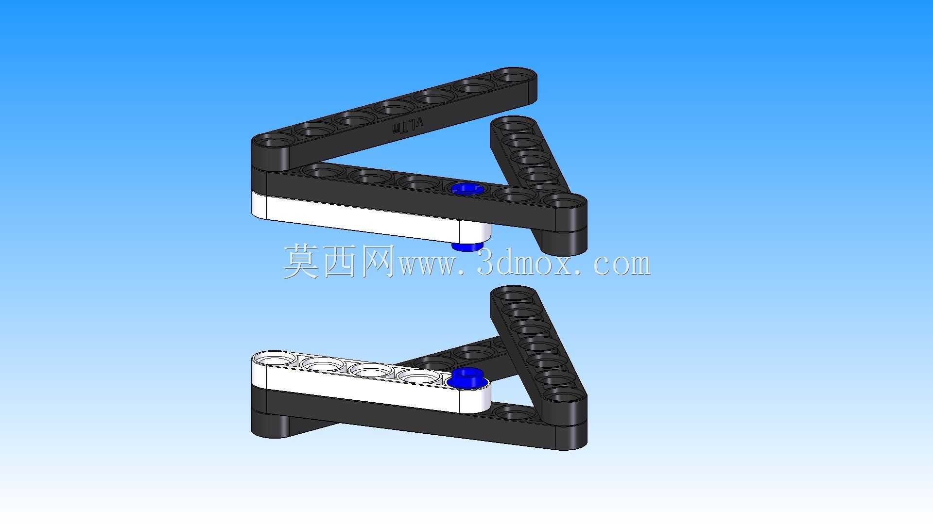 vLTm 42053-1乐高技术-65件1166组件