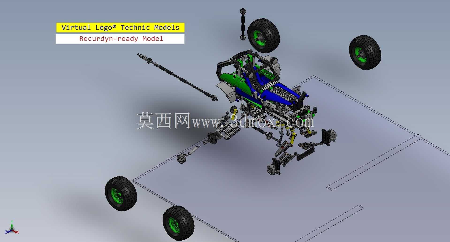 vLTm 42037-1乐高技术-56件494组件