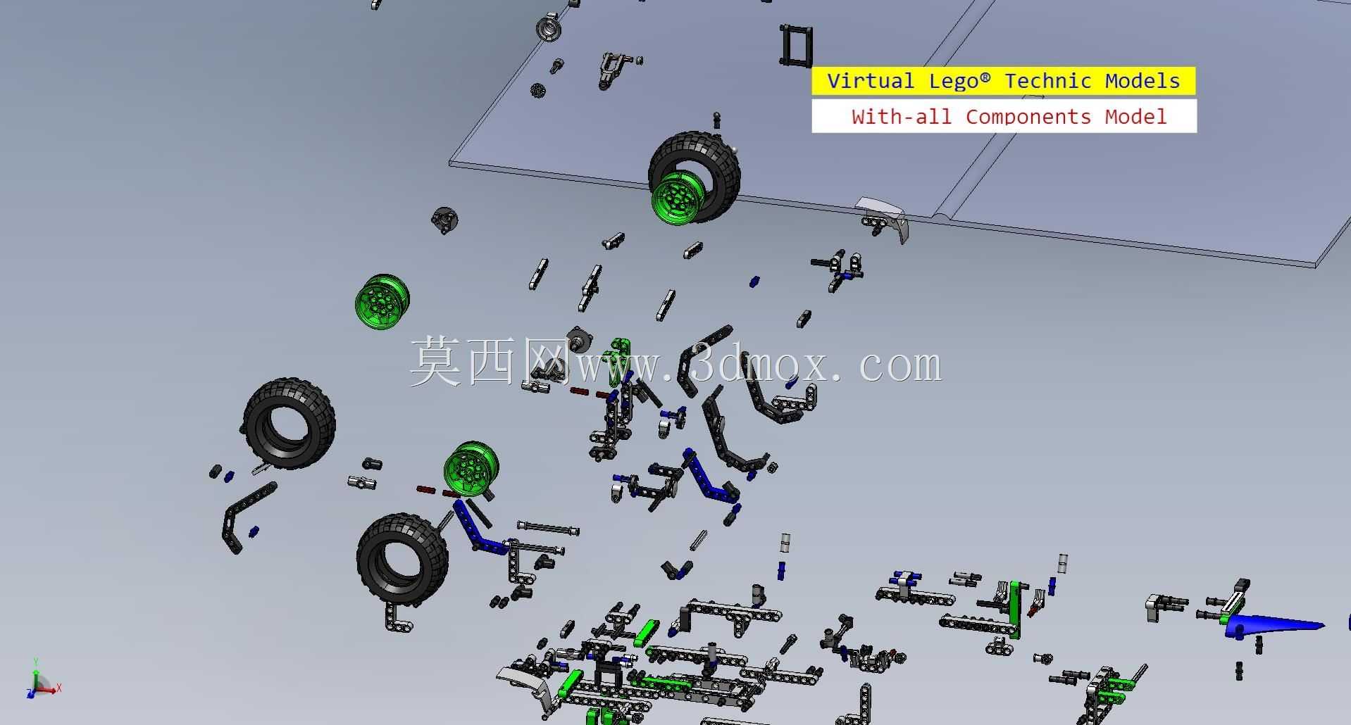 vLTm 42037-1乐高技术-56件494组件
