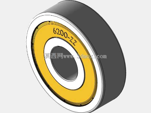 6200-ZZ屏蔽球轴承