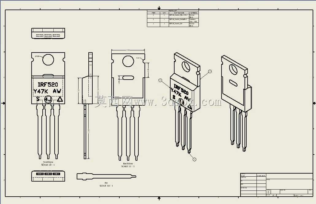 IRF520 Mosfet
