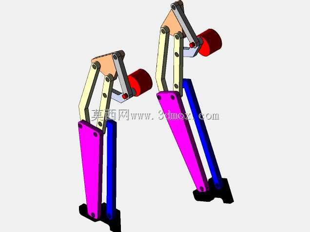 Solidworks中的行走机构(Theo-jansen)