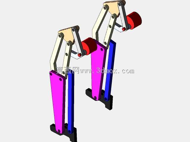 Solidworks中的行走机构(Theo-jansen)
