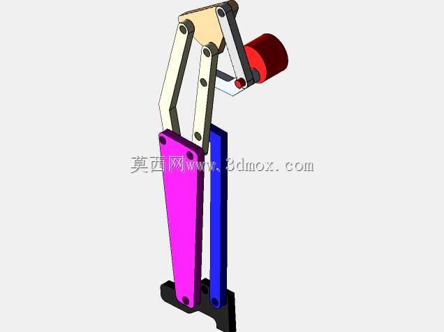 Solidworks中的行走机构(Theo-jansen)