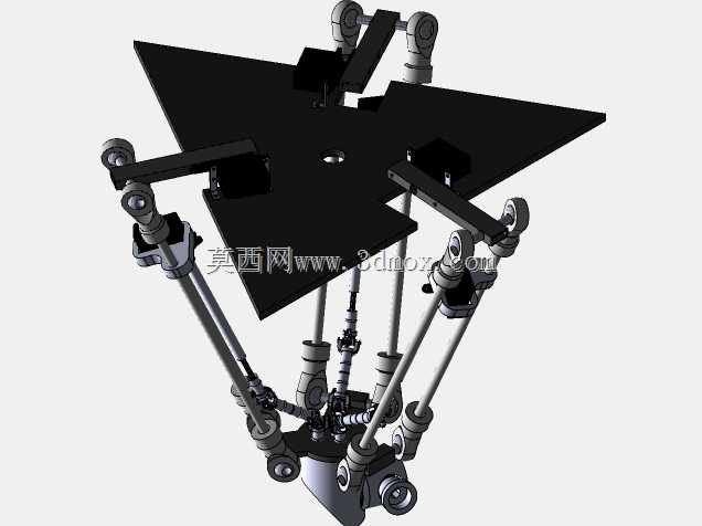 机器人Delta 6 grados de libertad