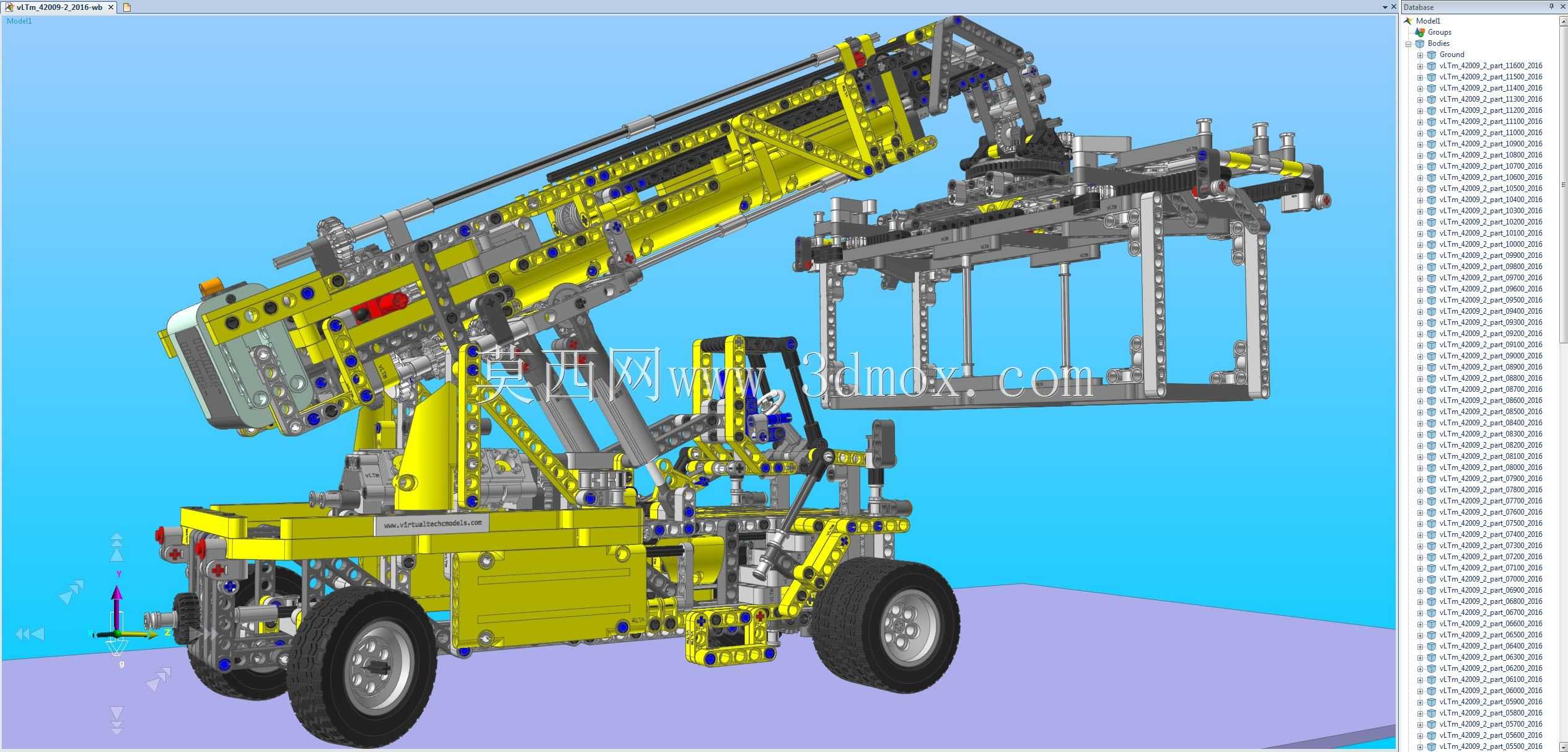 vLTm 42009-2乐高技术-116零件2602部件