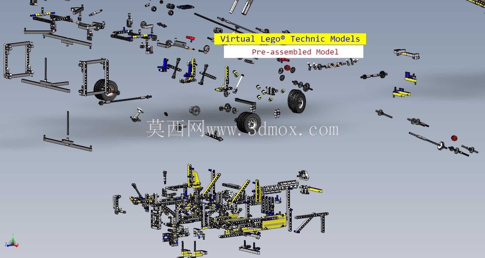vLTm 42009-2乐高技术-116零件2602部件