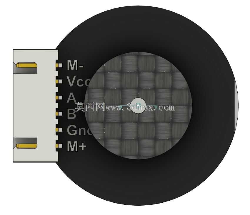 12伏直流电机350RPM,带DFRobot编码器