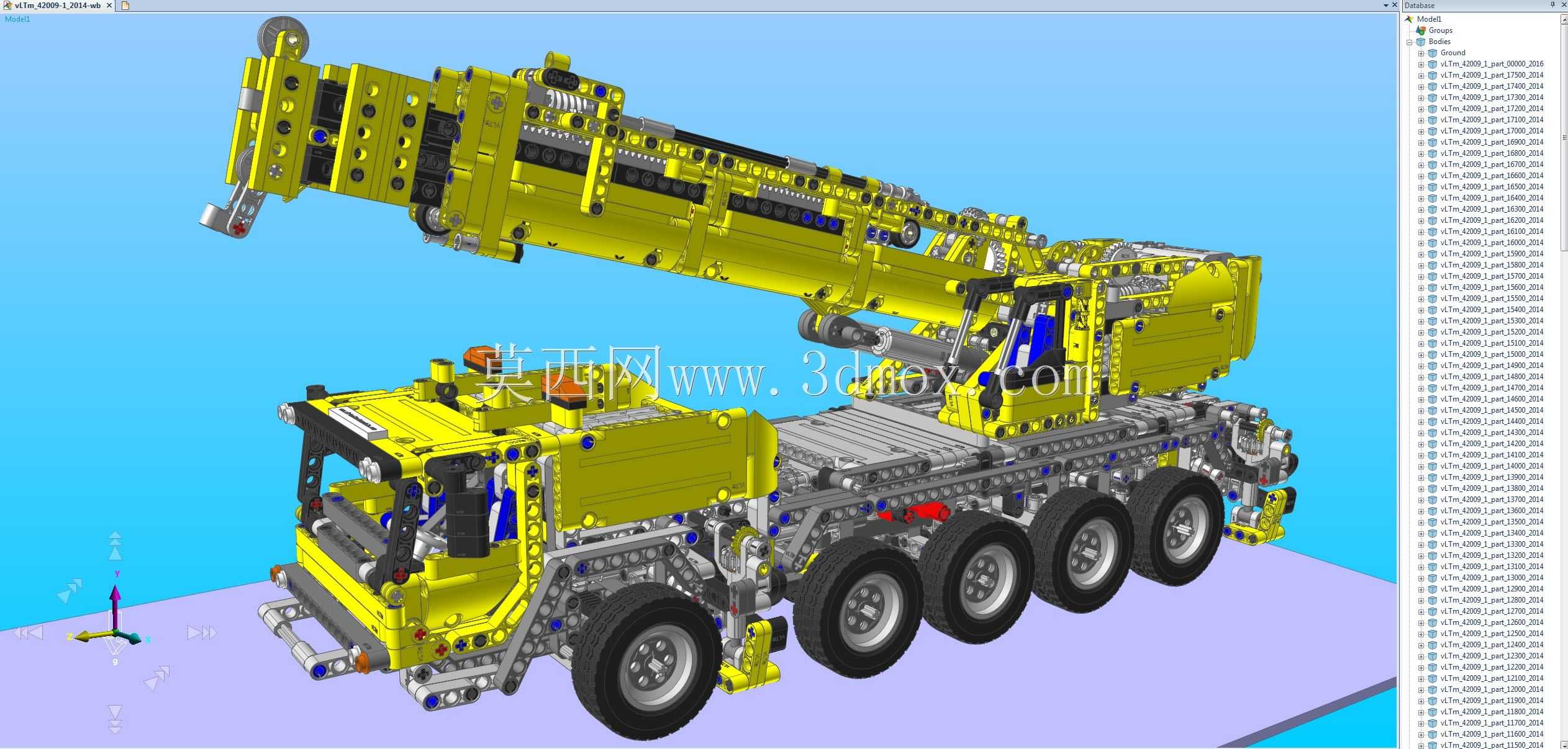 vLTm 42009-1乐高技术-175件2606组件